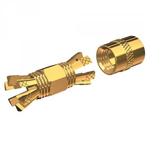 Shakespeare PL-258-CP-G Pl-258-cp-g Gold Splice Connector For Rg-8x Or