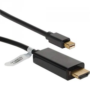 Qvs MDPH-15BK 15ft Mini Displayport-thunderbolt To Hdmi Digital Video 