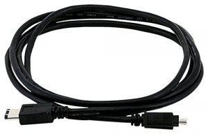 Monoprice 06576 Dv Cable 6p-4p Mm - 6ft (black)