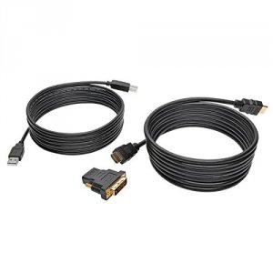 Tripp P782-010-DH 10ft Hdmi Dvi Usb Kvm Cable Kit Usb Ab Keyboard Vide