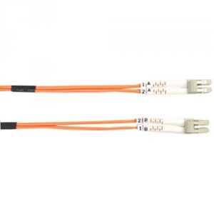 Black FO625-005M-LCLC Fiber Patch Cable 5m Mm 62.5 Lc To Lc