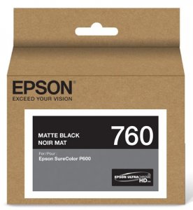 Original Epson T760820 Ultrachrome Hd Photo Matte Blk