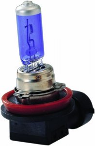 Power H11 Replacement Headlight 100 Watt Xenon Cool Blue; Farenheit; P