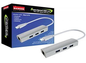 Diamond USB303HE Superspeed Usb 3.0 Hub