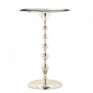 Accent 10017569 High-polish Hammered Top Table