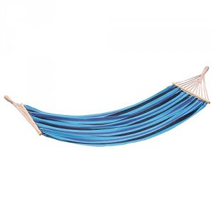 Stansport RA14093 Bahamas Cotton Hammock (blue) Stn3080050