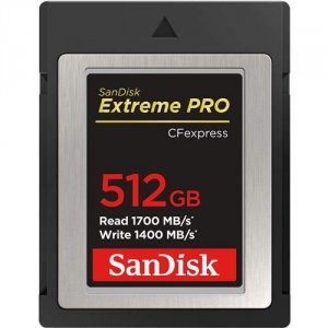 Western SDCFE-512G-ANCIN Sandisk Extreme Pro Cfexpress Card, 512gb, Ty