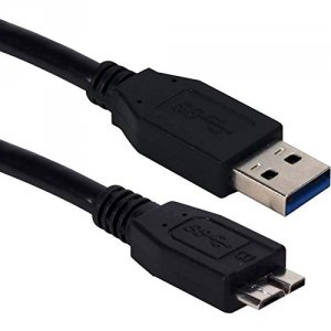 Qvs CC2228C-06BK 6ft Usb 3.03.1 Micro-usb Sync