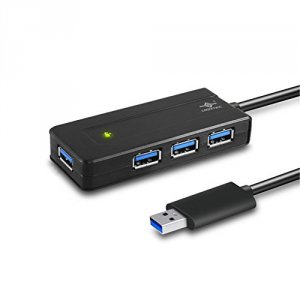 B+b UGT-MH400U3 The Vantec 4-port Usb 3.0 Bus-powered Travel Hub Opens