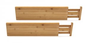 Clipper 8897 Bamboo S 2 Deep Drawer Dividrs