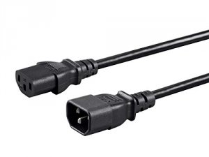 Monoprice 27311 Extension Cord - Iec-320-c14 To Iec-320-c13_ 16awg_ 13