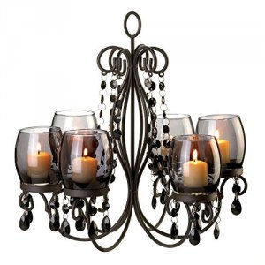 Gallery 10015103 Black Elegant Chandelier