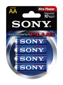 Sony AM3-B4D Aa Stamina Plus 4pk Alkln