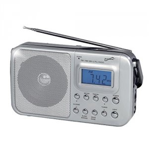 Supersonic SC-1091 Handheld Digital Amfm Radio With Display