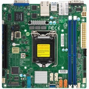 Supermicro MBD-X11SCL-IF-B X11scl-if C242 Lga1151 2x Ddr4