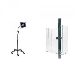 Cta PAD-SHFS Ipad And Tablet Heavy-duty Security Gooseneck Floor Stand