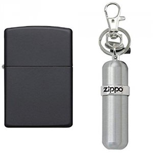 Zippo 218A Windproof Lighter Black Matte