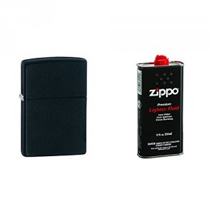 Zippo 218A Windproof Lighter Black Matte