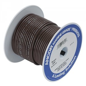 Ancor 106202 Brown 12 Awg Tinned Copper Wire - 25'