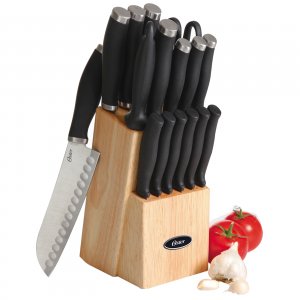 Oster 62364.17 Brentford 17 Piece Stainless Steel Cutlery Knife Set Wi