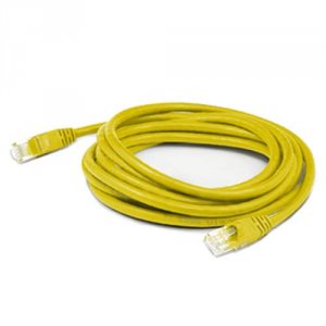 Addon ADD-4.5FSLCAT6-YW 4.5ft Rj-45 Mm Cat6 Yellow Cu Patch Cbl