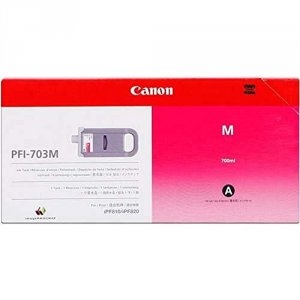 Original Canon 2965B001 Pfi-703m-dye Magenta Ink 700ml