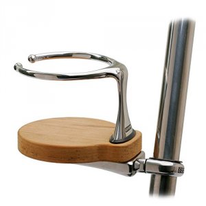 Edson CW66808 Edson Clamp-on Drink Holder - Single - Teak