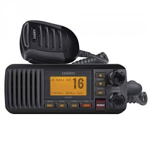 Uniden UM385BK Um385 Fixed Mount Vhf Radio - Black