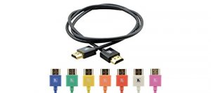 Kramer C-HM/HM/PICO/BK-2 Ultra-slim High-speed Flexible Hdmi (m) To Hd