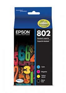 Epson T802120-BCS Durabrite Ultra Black Combo