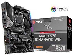 Msi X570TOMAWIFI Mb  Ryzen 9 Amd X570 Am4 Ddr4 128gb Pcie Hdmi Usb Atx