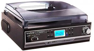 Boytone BT-16DJB-C Bt-16djb-c 3-speed Stereo Turntable With 2 Built In