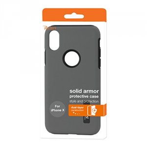 Apple SLCRPC01-IPHONEXGY Reiko Iphone X Solid Armor Dual Layer Protect