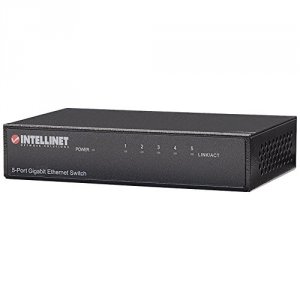 Intellinet 530378 (tm)  Gigabit Desktop Ethernet Switch (5 Ports)