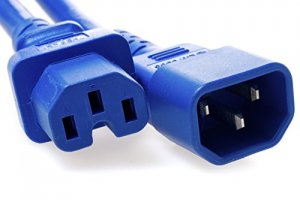 Unirise PWCD-C14C15-15A-08F-BLU 8ft Power Cord C14-c15 15amp Blue