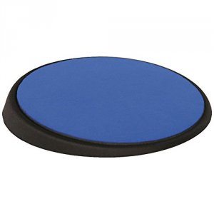 Allsop ASP 26226 Wrist Aid Ergonomic Slanted Circular Mousepad - Blue 