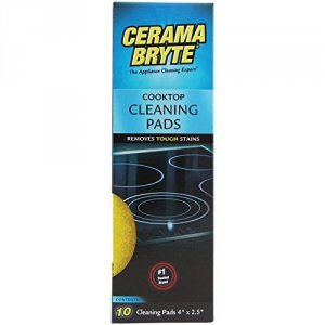 Cerama 29106 Cerama Bryte(r)  Ceramic Cooktop Cleaning Pads, 10 Pk