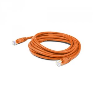 Addon ADD-11FCAT6AS-OE 11ft Rj-45 Mm Cat6a Orange Cu Patch Cbl