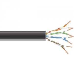 Black EVNSL0647A-1000 Gigatrue 550 Cat6, 550-mhz Stranded Bulk