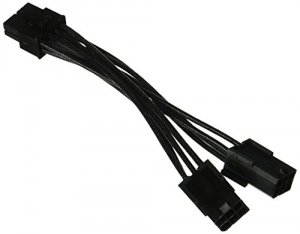 Evga W000-00-000143 8pin To 2 6pin Cable