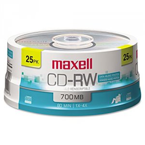 Hitach 630026 Maxell Cd Rewritable 4x 700mb