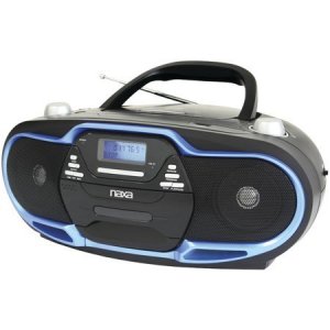 Naxa NPB-257-BLU Naxa Npb-257 Portable Mp3cd Player, Amfm Stereo Radio