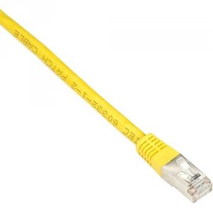 Black EVNSL0272YL-0003 Cat6 Shld Patch Cable 3 Feet 26 Awgm