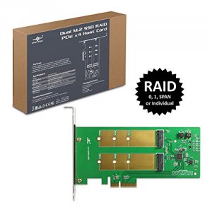 Vantec UGT-M2PC300R Cc Ugt-m2pc300r Dual M.2 Ssd Raid Pcie X4 Host Car