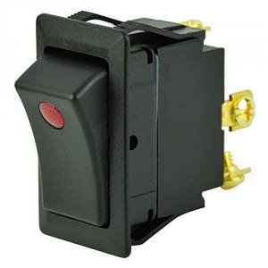 Bep 1001708 Bep Spst Rocker Switch - 1-led - 12v - On-off