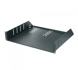 Middle RKSHELF-2U-2PK Vented Rack Shelf,2u,2pk