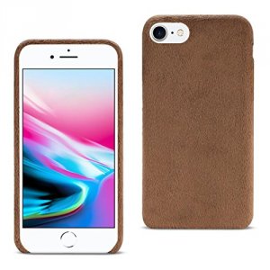 Apple FTPU01-IPHONE8BR Reiko Iphone 8 7 Fuzzy Fur Soft Tpu Case In Bro