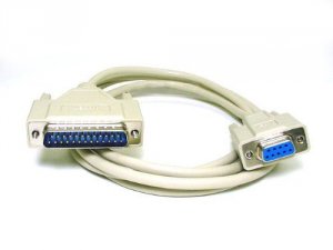 Monoprice 480 Null Modem Db9fdb25m Cable 10ft