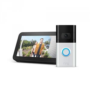 Ring 8VRSLZ-0EN0 Video Doorbell 3 - 1080p - 2.4  5 Ghz - Battery Or Ha