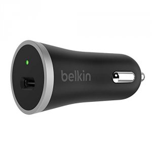 Belkin E9M070BT-BLK 15w Car Charger Usb-c Single Port Black